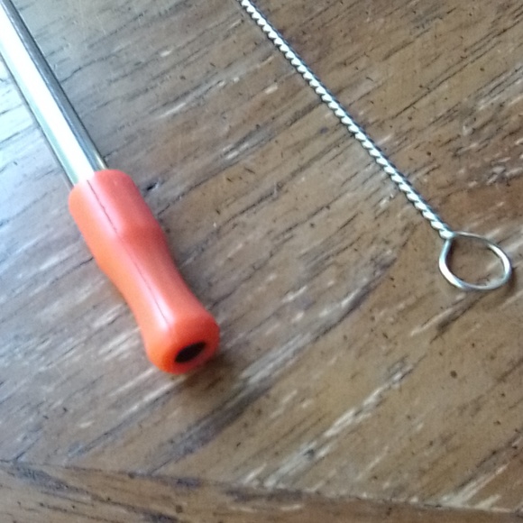 🍀Reusable Stainless Steel Straw!!! w/ cleaner - Picture 5 of 5